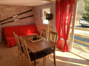 Chalet de 2 chambres avec jardin a Saint Leger les Melezes